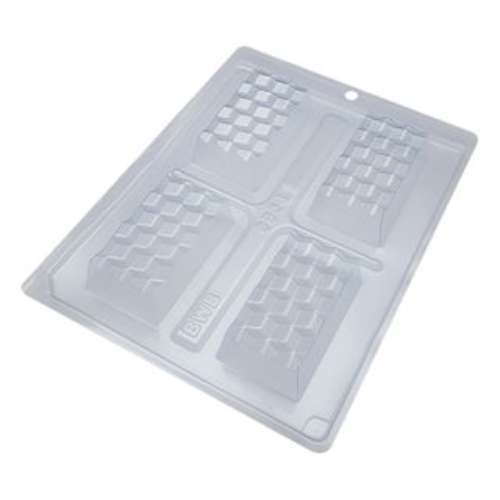 Mini Textured Slab Chocolate Mould - 3 piece